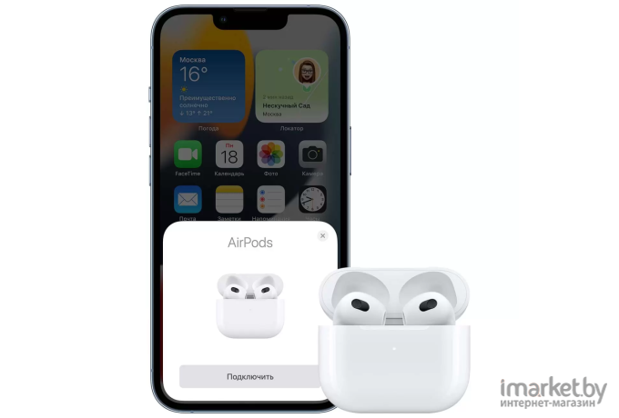 Наушники Apple Airpods 3 A2565, A2564, A2566 (MME73ZA/A)