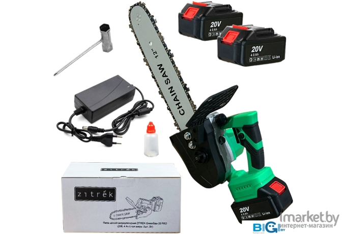 Пила цепная аккумуляторная Zitrek GreenSaw 20 PRO (082-1852)