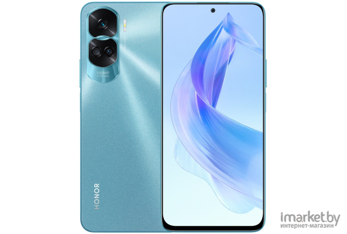 Смартфон Honor 90 Lite 8GB/256GB Cyan Lake (CRT-NX1)