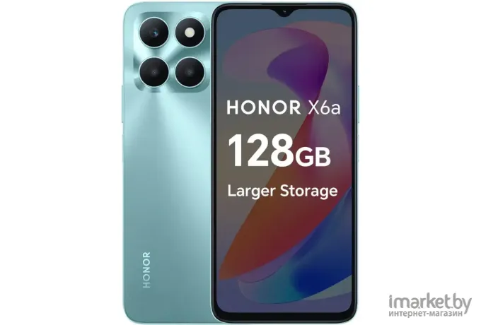 Смартфон Honor X6a 4GB/128GB Cyan Lake (WDY-LX1)