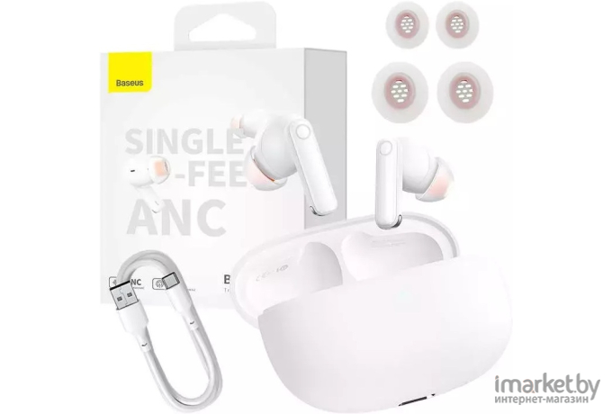 Наушники Baseus Bowie MZ10 True Wireless Earphones White (NGTW340102)