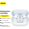 Наушники Baseus Bowie M2s True Wireless Earphones Moon White (NGTW350102)