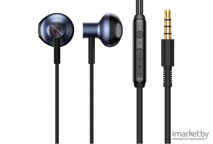 Наушники Baseus Encok 3.5mm Wired Earphone H19 Black (NGH19-01)