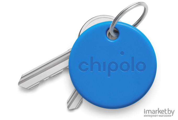 Умный брелок Chipolo ONE со сменной батарейкой синий (CH-C19M-BE-R)