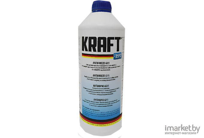 Антифриз Kraft G11 -35°C 1,5л