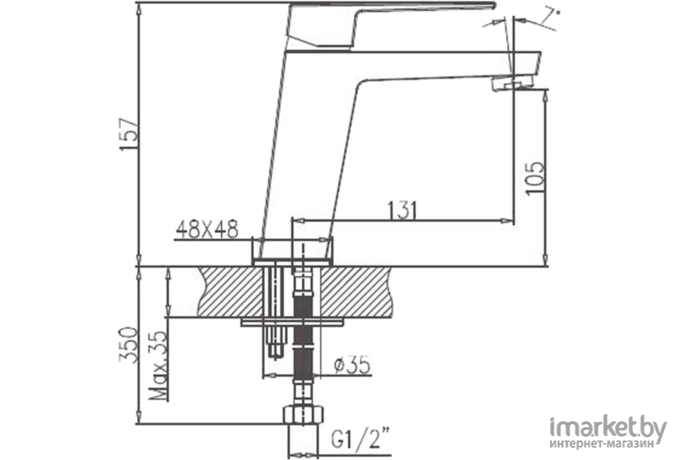 Смеситель Haiba HB10191