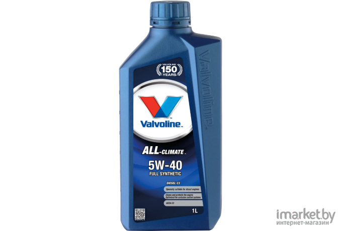 Моторное масло Valvoline All-Climate C3 5W40 1л