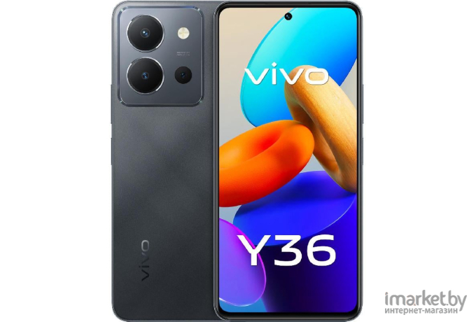 Смартфон Vivo Y36 8GB/128GB Meteor Black (V2247)