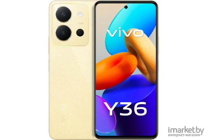 Смартфон Vivo Y36 8GB/128GB Vibrant Gold (V2247)