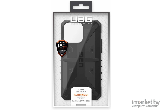 Чехол UAG Pathfinder для iPhone 14 Pro Max Black (114063114040)