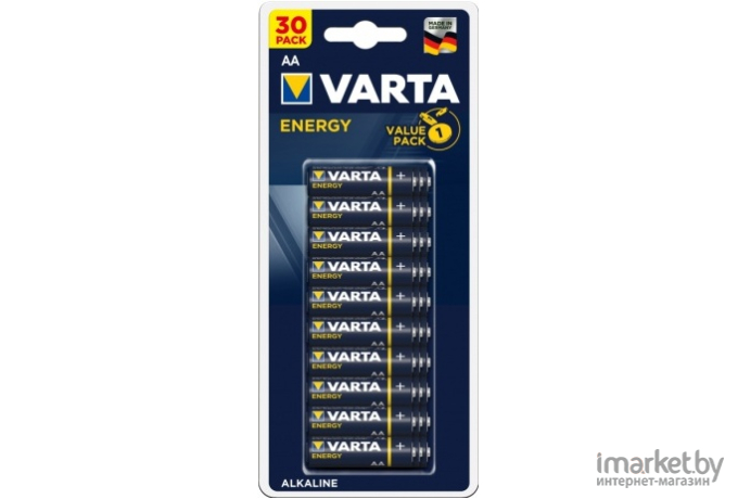 Батарейки Varta Energy 4106 AA BL30