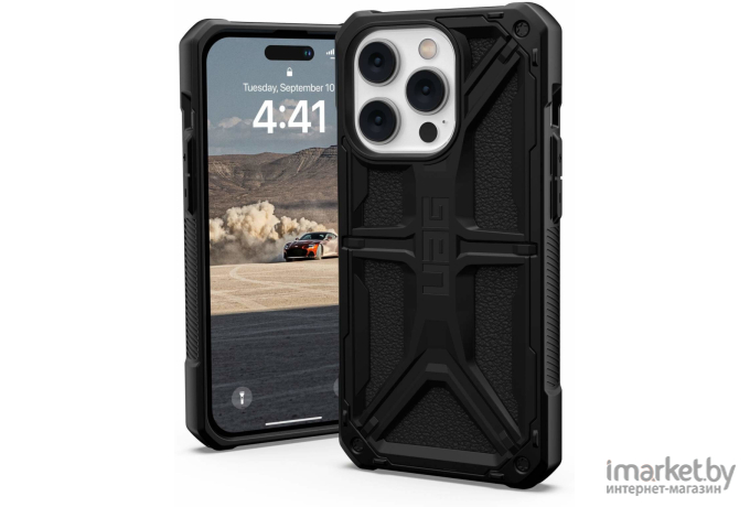 Чехол UAG Monarch для iPhone 14 Pro Black (114034114040)