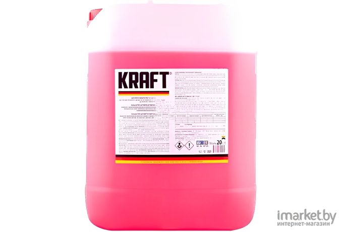 Антифриз Kraft G12/G12+ -35°C 20л