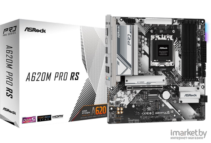 Материнская плата ASRock A620M PRO RS