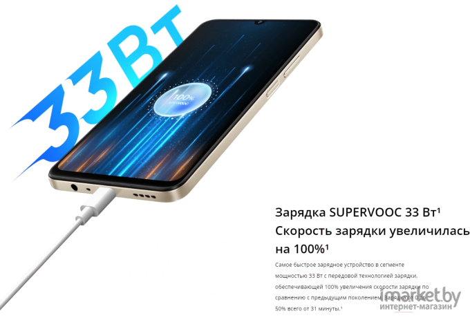 Смартфон Realme C53 6GB/128GB глубокий черный (RMX3760)