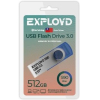 USB Flash-накопитель Exployd 590 512GB USB 3.0 (EX-512GB-590-Blue)