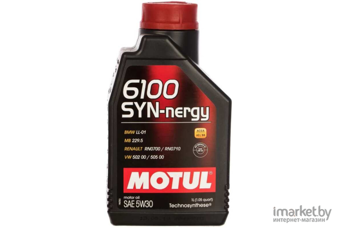 Моторное масло Motul 6100 SYN-NERGY 5W-30 1л