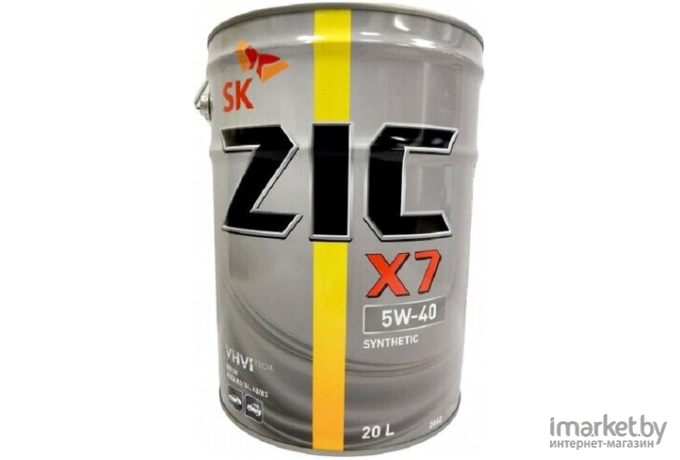 Моторное масло ZIC X7 5W40 4л