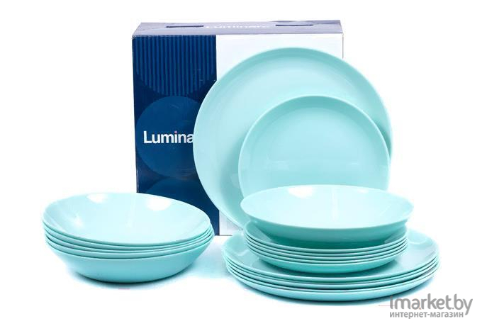 Набор столовой посуды Luminarc Diwali Light Turquoise P2963