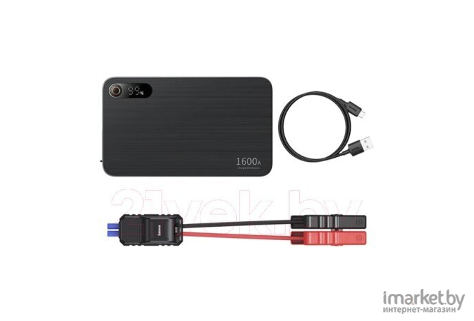 Пусковой стартер Baseus Super Energy Pro Black+ Car Jump Starter 1600A (CGNL070001)