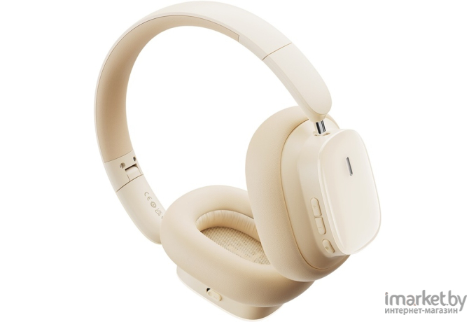 Наушники Baseus Bowie H1i Noise-Cancellation Wireless Headphones Stellar White (A00050402223-00)