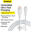 Кабель Baseus Pudding Series Fast Charging Cable USB to Type-C 100W 1.2m Stellar White (P10355703221-00)