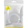 Кабель Baseus Pudding Series Fast Charging Cable USB to Type-C 100W 1.2m Stellar White (P10355703221-00)