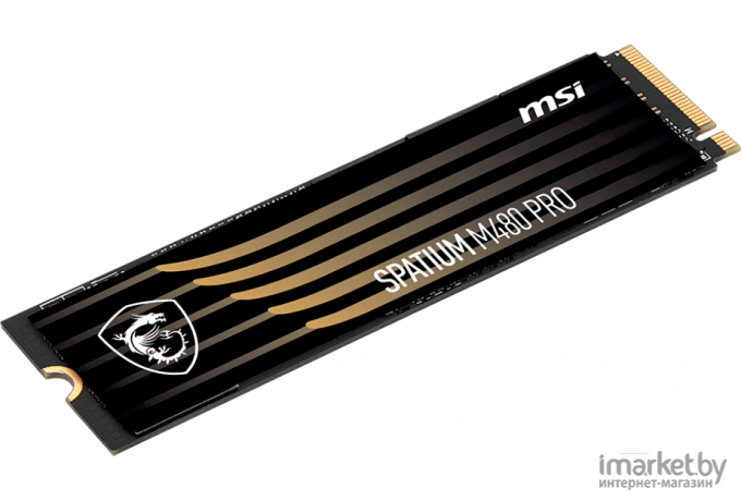 SSD-накопитель MSI Spatium M480 Pro 2TB (S78-440Q620-P83)