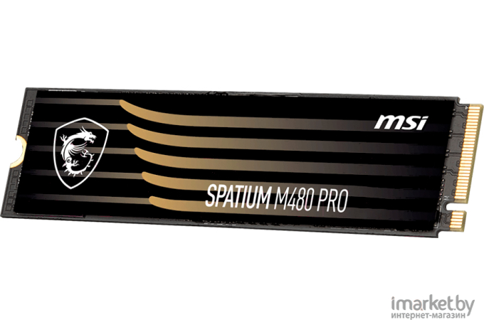 SSD-накопитель MSI Spatium M480 Pro 2TB (S78-440Q620-P83)