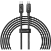 Кабель Baseus Unbreakable Series Fast Charging Data Cable Type-C to Type-C 100W 2m Cluster Black (P10355800111-01)