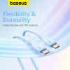 Кабель Baseus Pudding Series Fast Charging Cable Type-C to Type-C 100W 2m Galaxy Blue (P10355702311-01)
