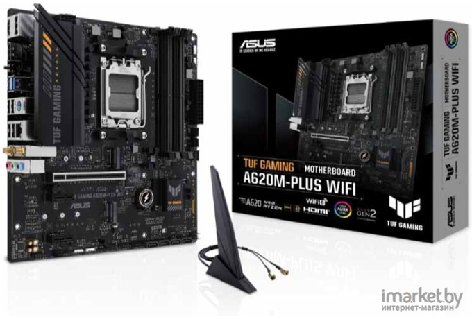 Материнская плата Asus TUF Gaming A620M-Plus WiFi (90MB1F00-M0EAY0)