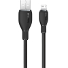 Кабель Baseus Pudding Series Fast Charging Cable USB to iP 2.4A 2m Cluster Black (P10355700111-01)