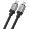 Кабель Baseus CoolPlay Series Fast Charging Cable Type-C to Type-C 100W 1m Black (CAKW000201)