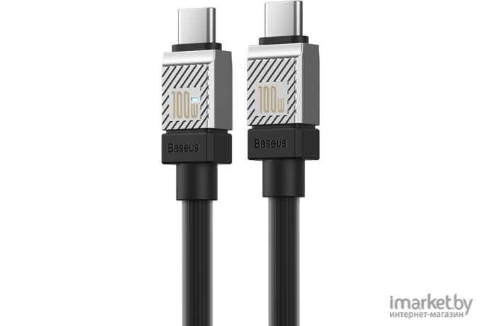 Кабель Baseus CoolPlay Series Fast Charging Cable Type-C to Type-C 100W 1m Black (CAKW000201)