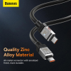 Кабель Baseus CoolPlay Series Fast Charging Cable Type-C to Type-C 100W 1m Black (CAKW000201)