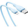 Кабель Baseus Pudding Series Fast Charging Cable USB to iP 2.4A 1.2m Galaxy Blue (P10355700311-00)