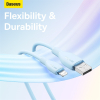 Кабель Baseus Pudding Series Fast Charging Cable USB to iP 2.4A 1.2m Galaxy Blue (P10355700311-00)