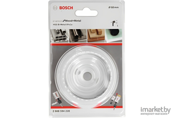 Коронка Bosch Progressor for Wood and Metal 68 мм (2.608.594.228)