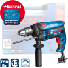 Дрель ударная Bosch Professional Hammer Drill GSB 16 RE + набор оснастки 100 шт (0.601.228.1K2)