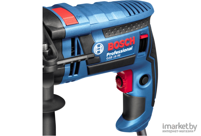 Дрель ударная Bosch Professional Hammer Drill GSB 16 RE + набор оснастки 100 шт (0.601.228.1K2)