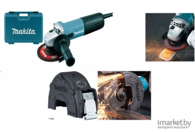 Углошлифмашина Makita 9558 HNRK