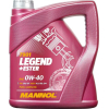 Моторное масло Mannol Legend+Ester SAE 0W40 API SM/CF 4л