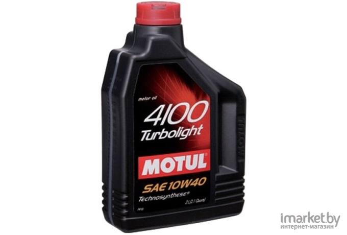 Моторное масло Motul 4100 Turbolight 10W40 4л