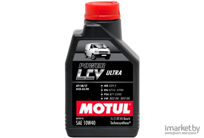 Моторное масло Motul Power LCV Ultra 10W40 5л