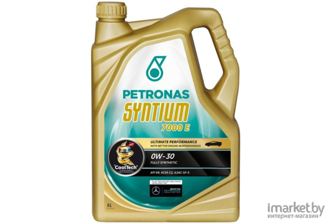 Моторное масло Petronas Syntium 7000 E 0W30 5л