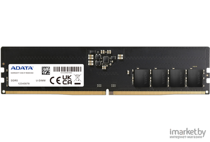 Оперативная память ADATA 8GB DDR5 5600 (AD5U56008G-S)