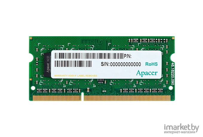 Оперативная память Apacer 8GB DDR4 3200 (ES.08G21.GSH)