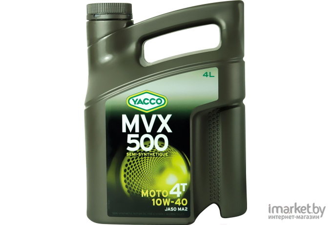 Моторное масло Yacco MVX 500 4T 10W40 4л