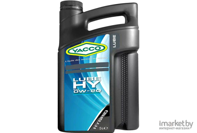 Моторное масло Yacco 0W20 Lube HY 5л
